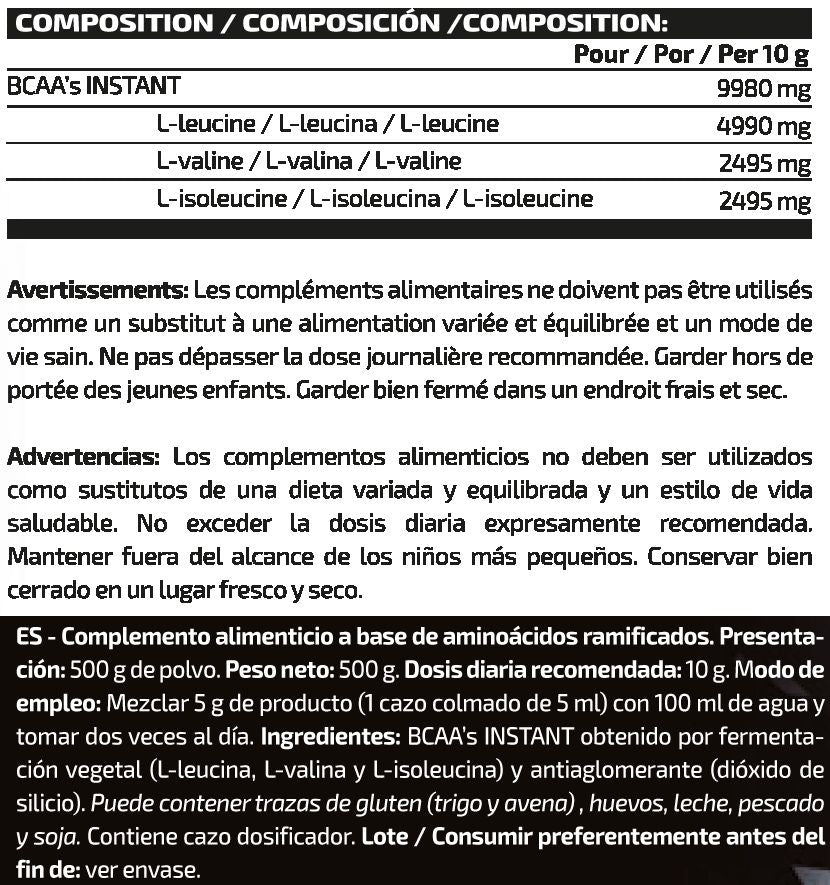 Información nutricional