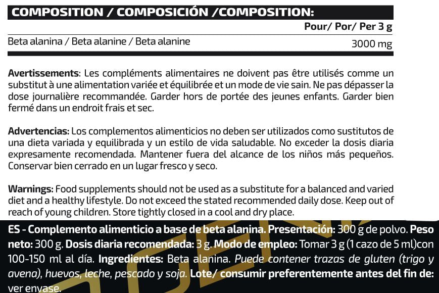 Información nutricional