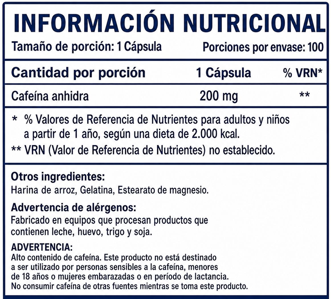 Información nutricional
