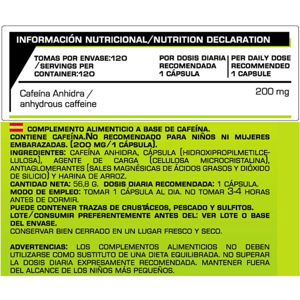 Información nutricional