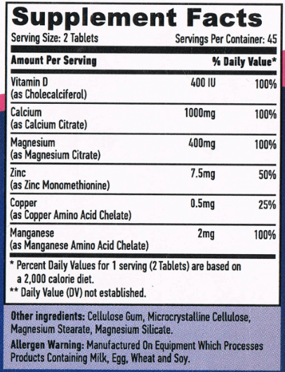 Información nutricional