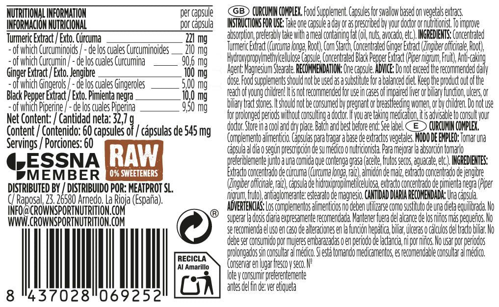 Información nutricional