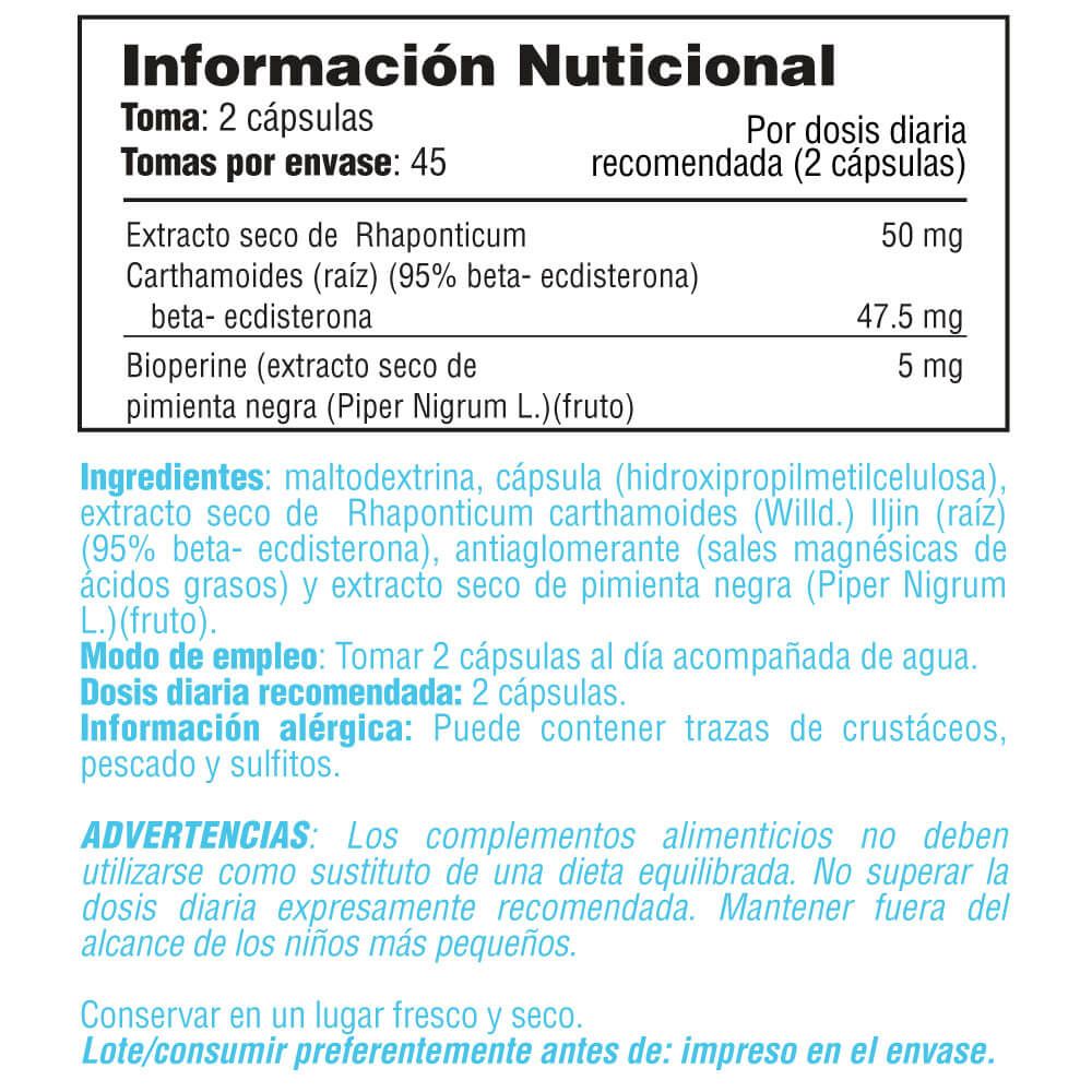Información nutricional