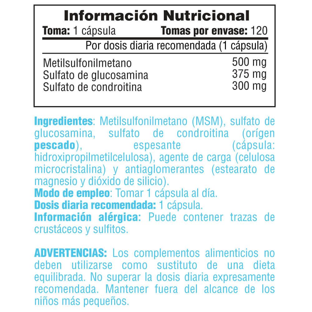 Información nutricional