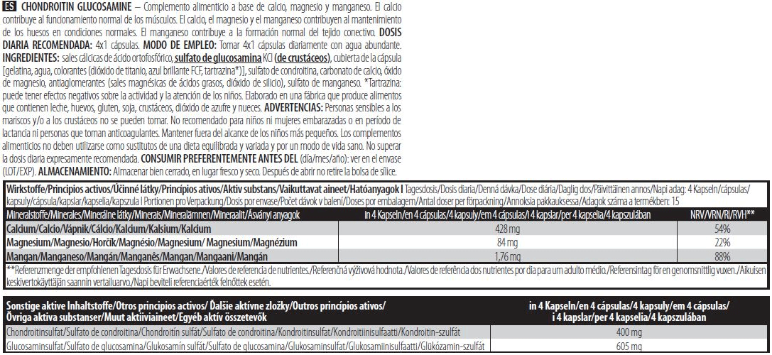 Información nutricional