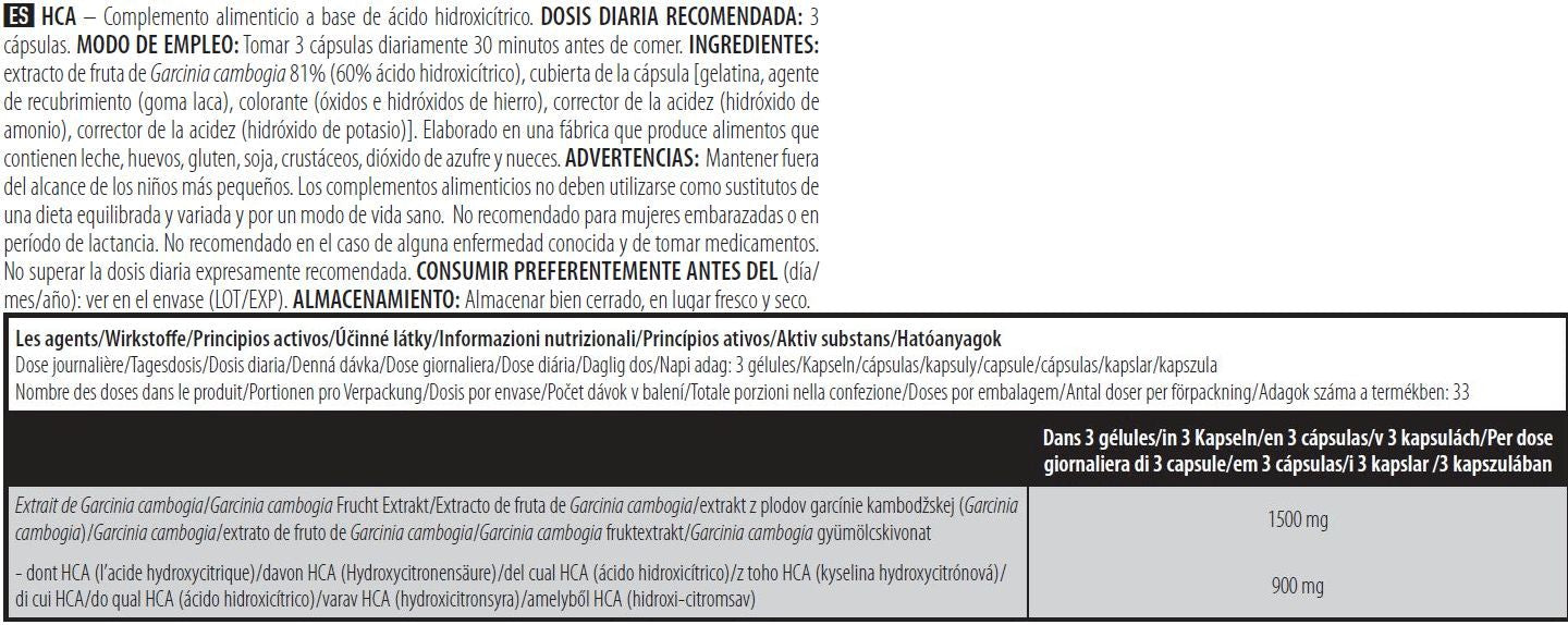 Información nutricional