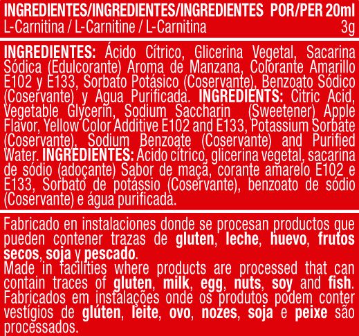 Información nutricional