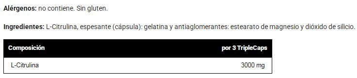 Información nutricional