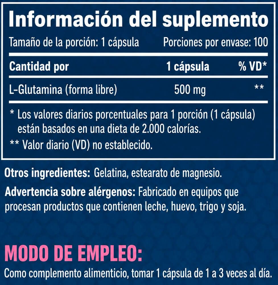 Información nutricional