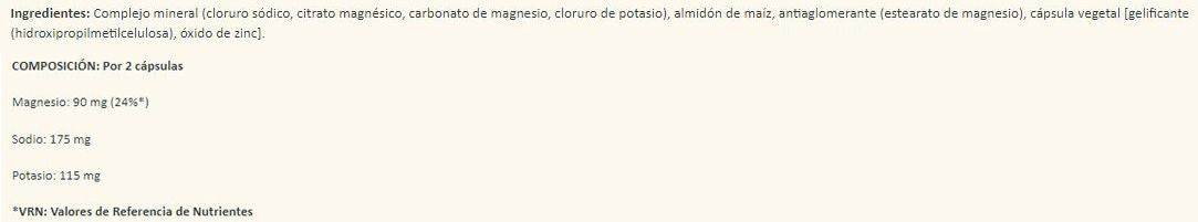 Información nutricional