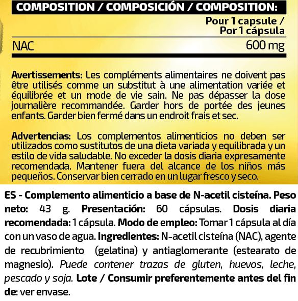 Información nutricional