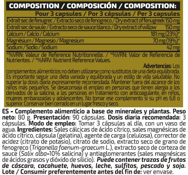 Información nutricional