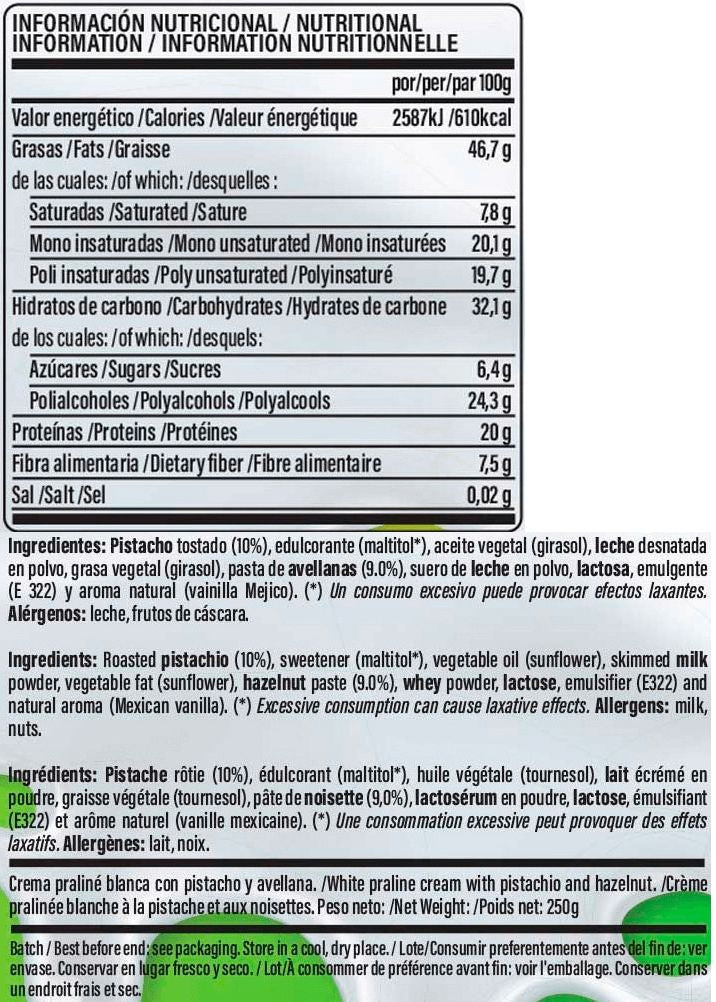 Información nutricional