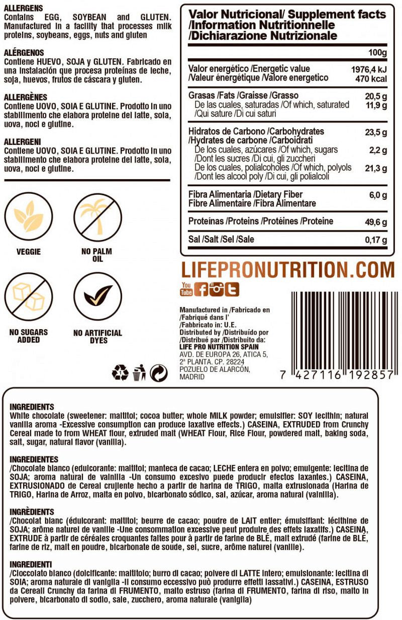 Información nutricional