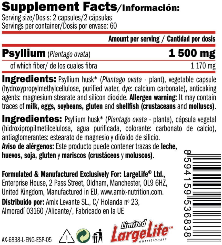 Información nutricional
