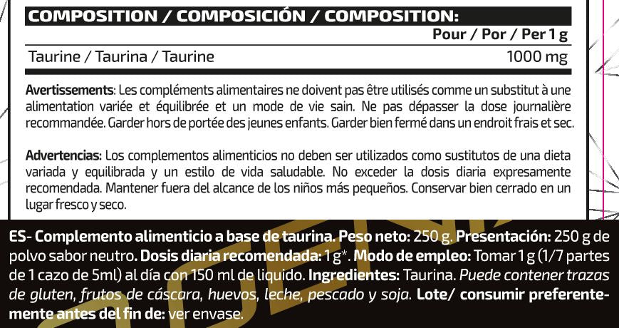 Información nutricional