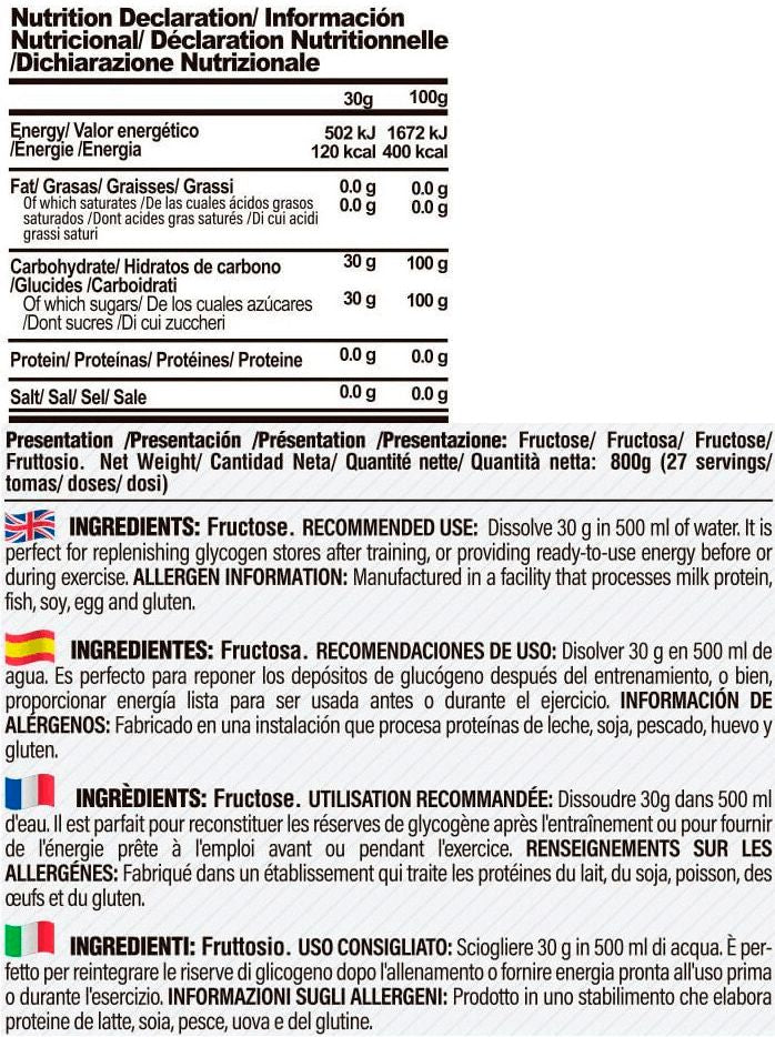 Información nutricional