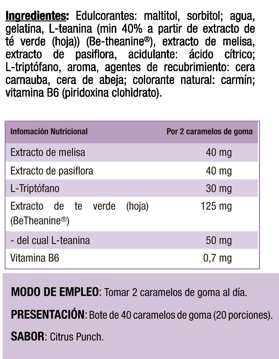 Información nutricional