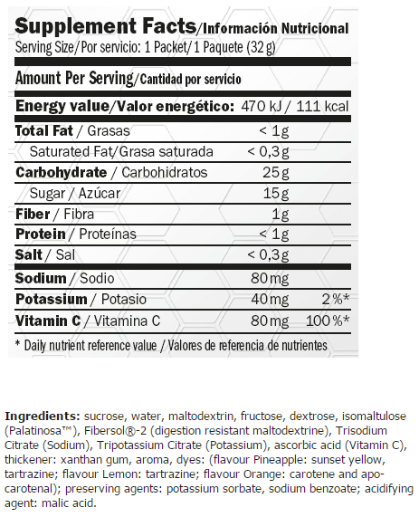 Información nutricional