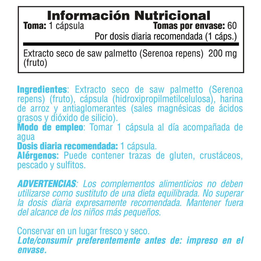 Información nutricional