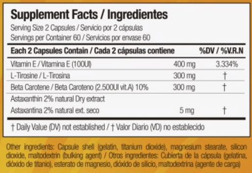 Información nutricional