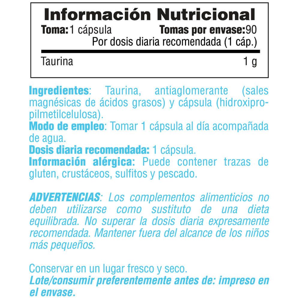Información nutricional