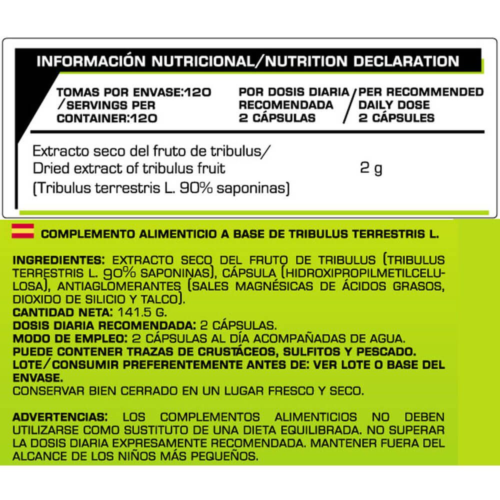 Información nutricional