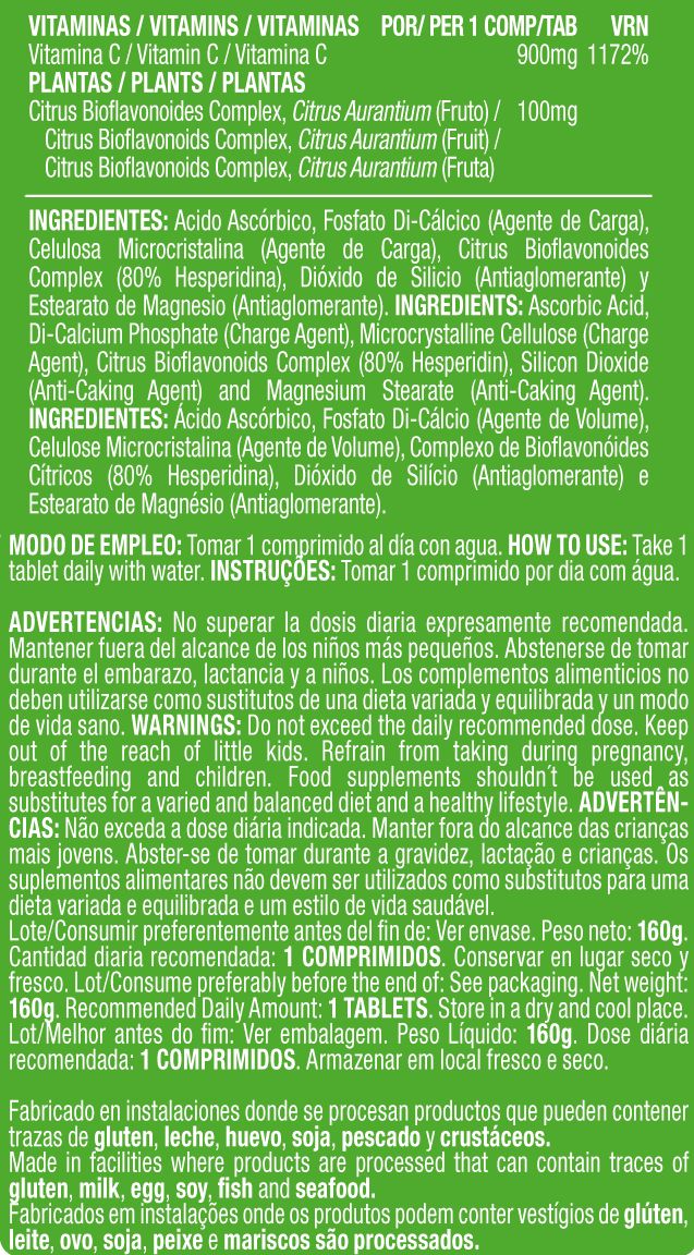 Información nutricional