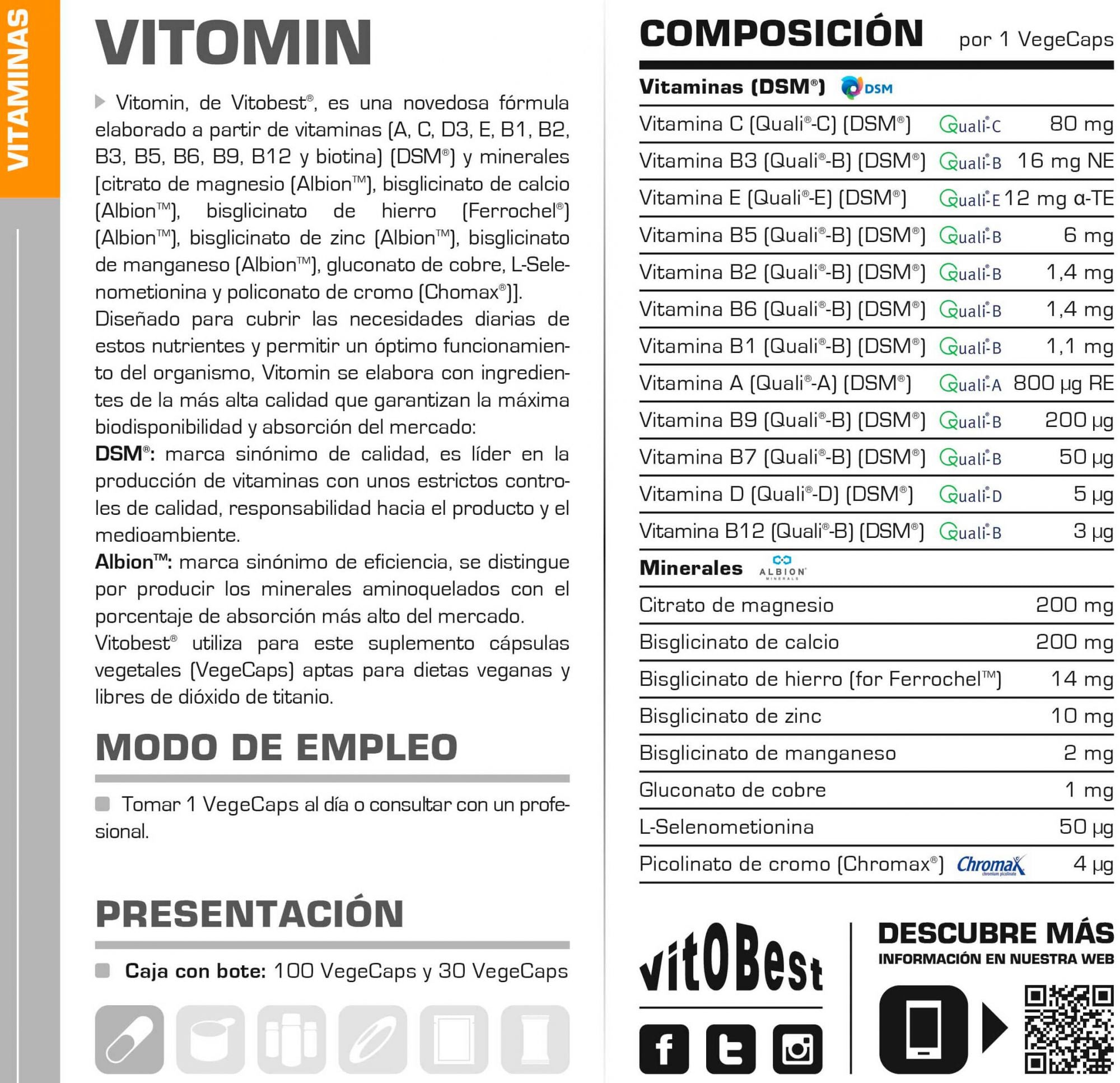 Información nutricional