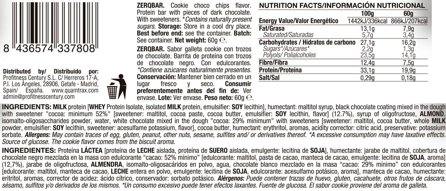 Información nutricional