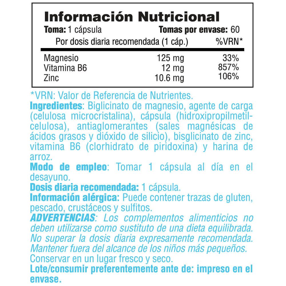 Información nutricional