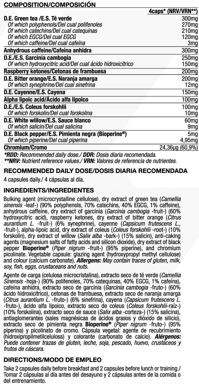 Información nutricional